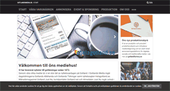 Desktop Screenshot of gotlandsmedia.se